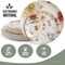 Earthtrends Heavy Duty Paper Plates for parties – Includes 8-Inch Paper Dessert Plates and 10-Inch Paper Dinner Plates – Disposable Floral Paper Plates for Parties, Weddings, Events, BBQs, Birthdays, Catering, Holidays – Elegant Tableware Set
